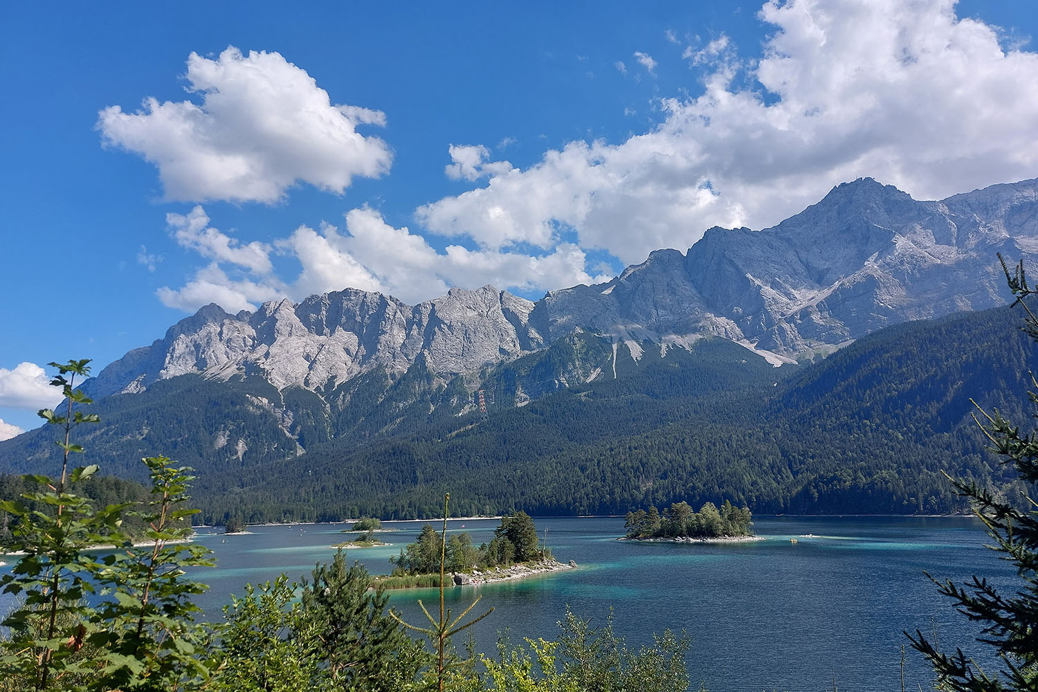 Zugspitze a Eibsee 